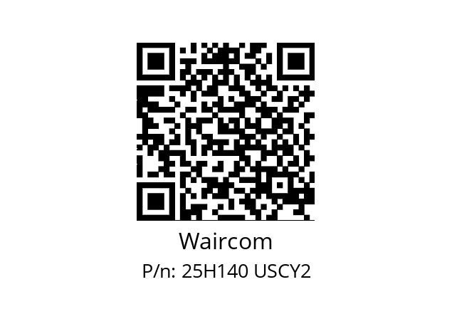   Waircom 25H140 USCY2