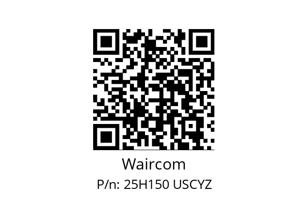   Waircom 25H150 USCYZ