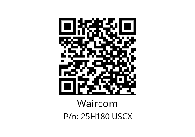   Waircom 25H180 USCX