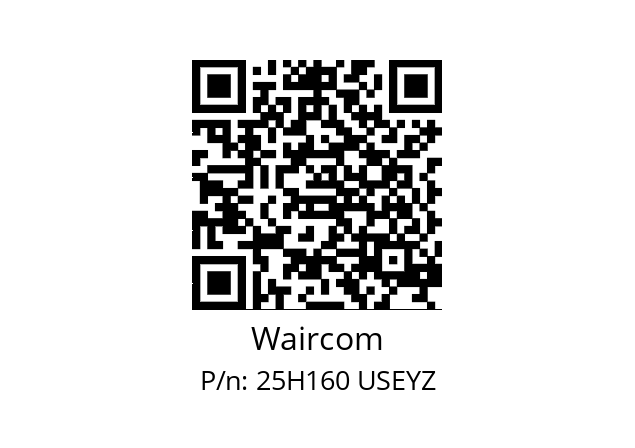   Waircom 25H160 USEYZ