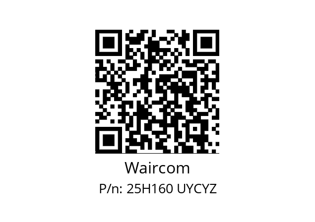   Waircom 25H160 UYCYZ