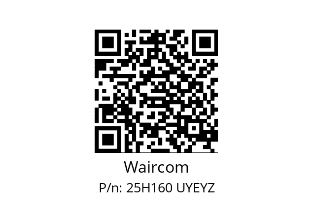   Waircom 25H160 UYEYZ