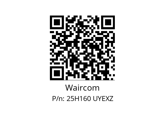   Waircom 25H160 UYEXZ