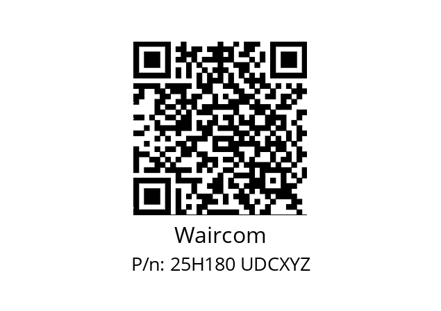   Waircom 25H180 UDCXYZ