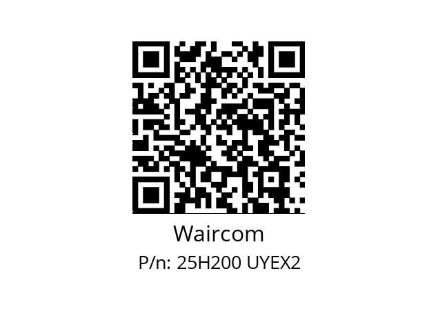   Waircom 25H200 UYEX2