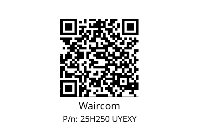   Waircom 25H250 UYEXY