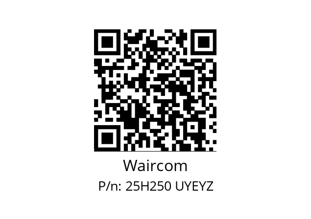   Waircom 25H250 UYEYZ