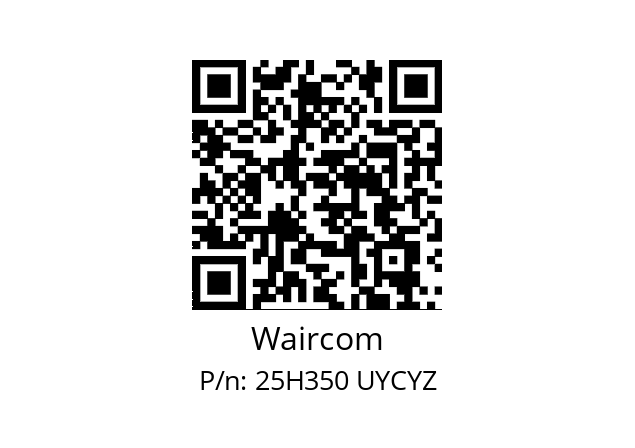   Waircom 25H350 UYCYZ