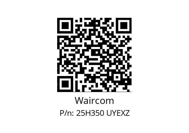   Waircom 25H350 UYEXZ