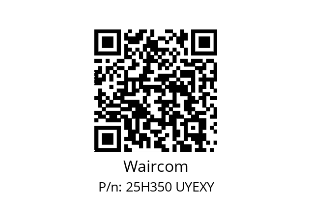   Waircom 25H350 UYEXY