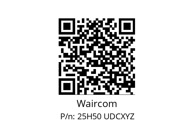   Waircom 25H50 UDCXYZ