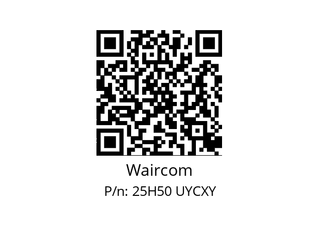   Waircom 25H50 UYCXY