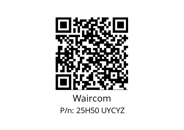   Waircom 25H50 UYCYZ