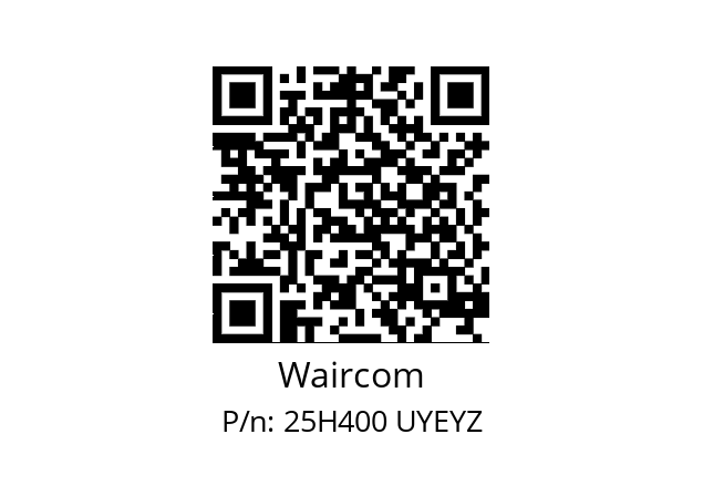   Waircom 25H400 UYEYZ