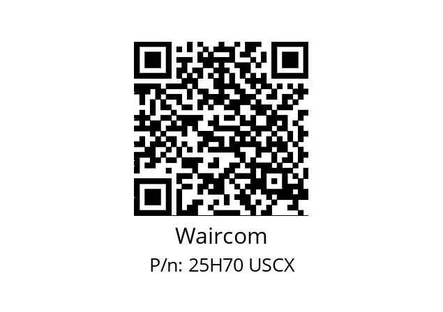   Waircom 25H70 USCX