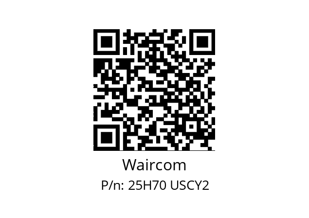   Waircom 25H70 USCY2