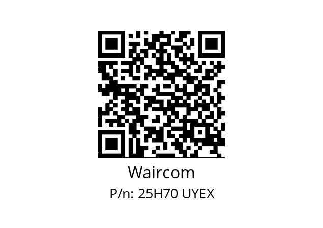   Waircom 25H70 UYEX