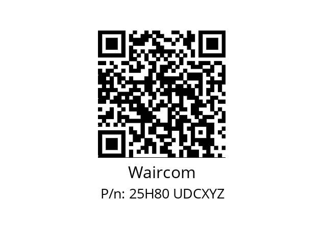   Waircom 25H80 UDCXYZ