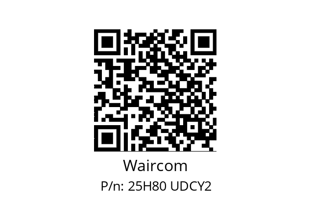   Waircom 25H80 UDCY2