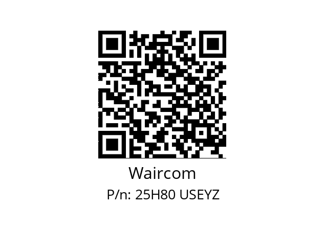   Waircom 25H80 USEYZ