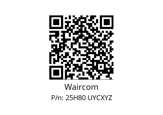   Waircom 25H80 UYCXYZ