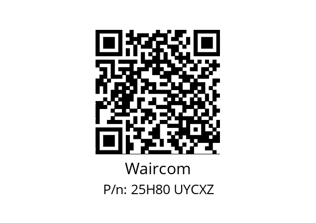   Waircom 25H80 UYCXZ