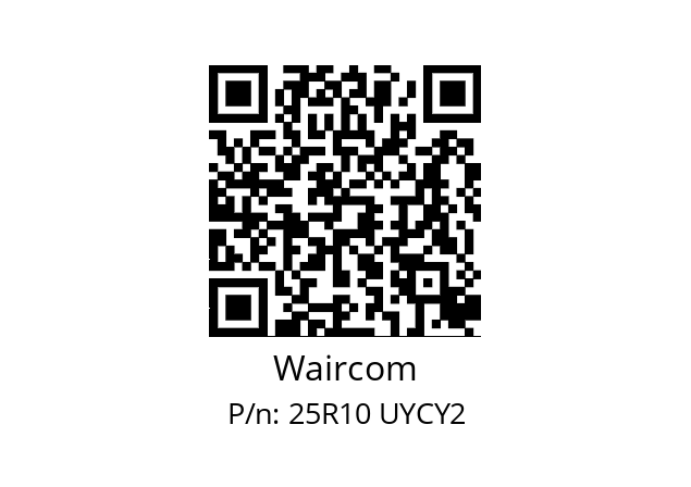   Waircom 25R10 UYCY2