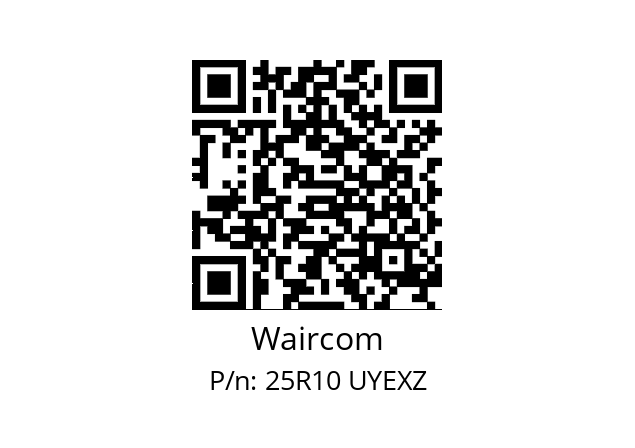   Waircom 25R10 UYEXZ