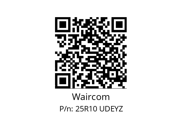   Waircom 25R10 UDEYZ