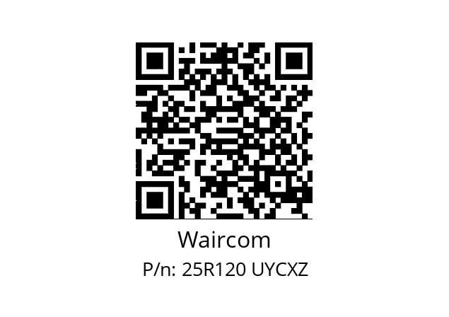   Waircom 25R120 UYCXZ