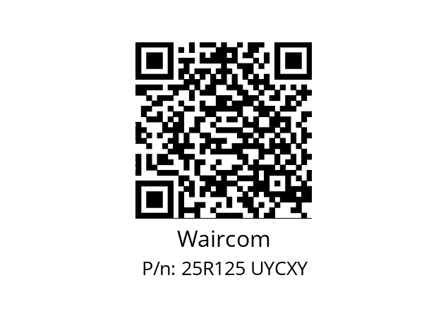   Waircom 25R125 UYCXY