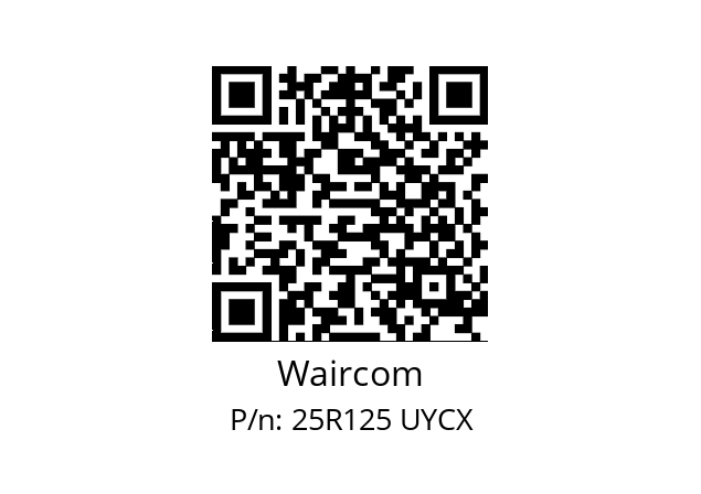   Waircom 25R125 UYCX