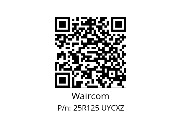   Waircom 25R125 UYCXZ