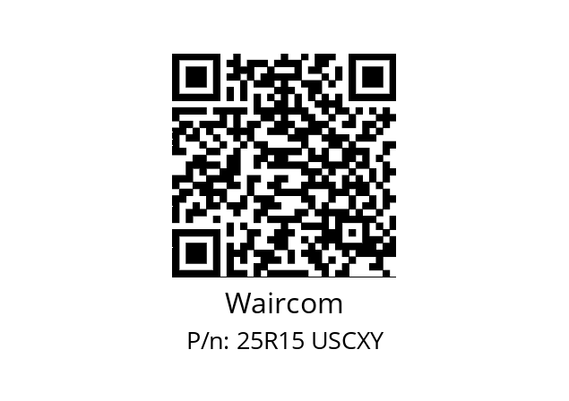   Waircom 25R15 USCXY