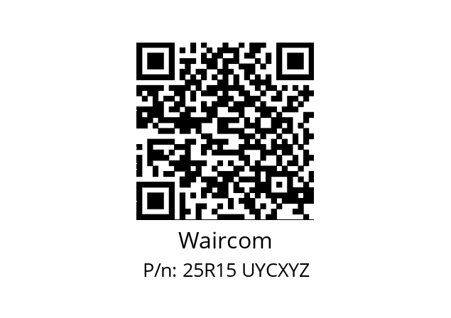   Waircom 25R15 UYCXYZ