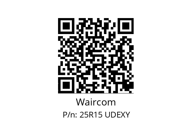   Waircom 25R15 UDEXY