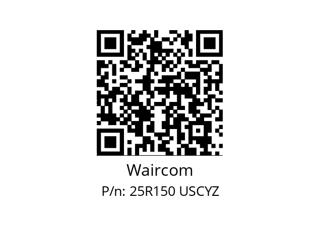   Waircom 25R150 USCYZ