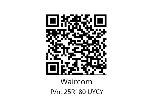   Waircom 25R180 UYCY