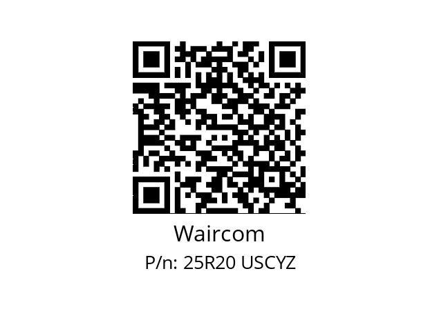   Waircom 25R20 USCYZ