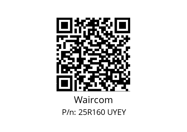   Waircom 25R160 UYEY