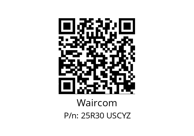   Waircom 25R30 USCYZ