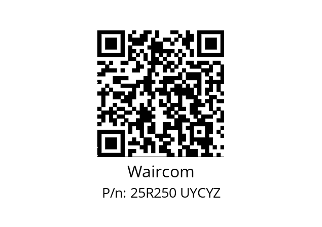   Waircom 25R250 UYCYZ