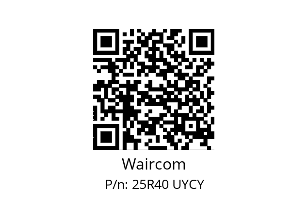   Waircom 25R40 UYCY