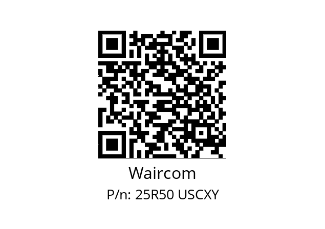   Waircom 25R50 USCXY