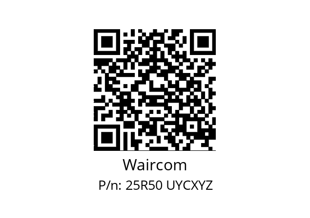   Waircom 25R50 UYCXYZ