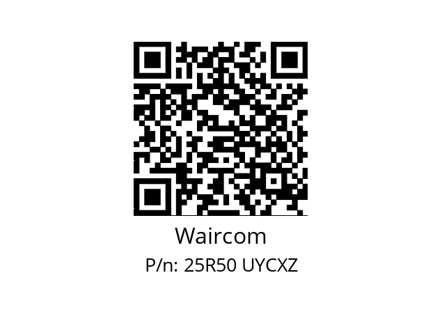   Waircom 25R50 UYCXZ