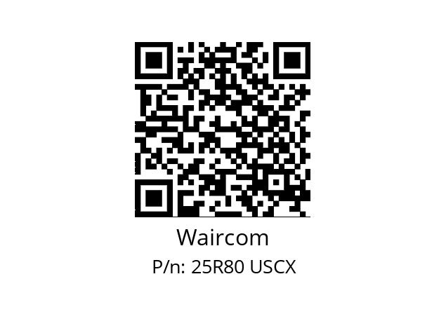   Waircom 25R80 USCX