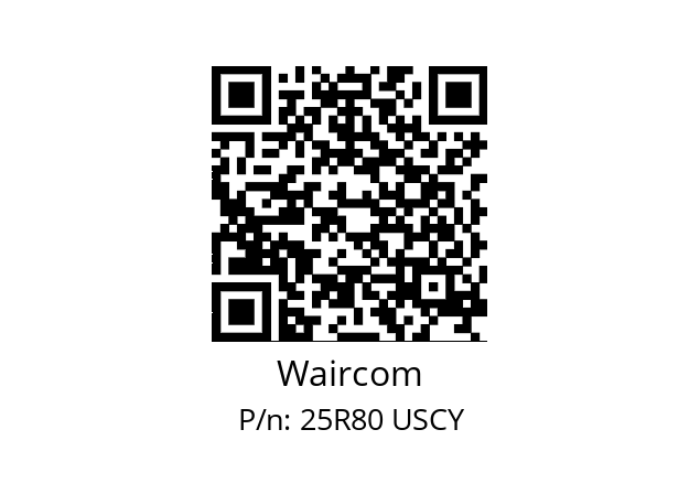   Waircom 25R80 USCY