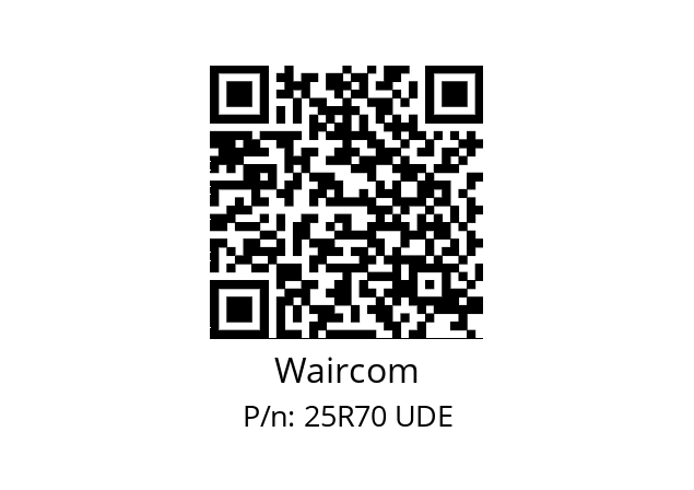   Waircom 25R70 UDE