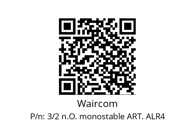   Waircom 3/2 n.O. monostable ART. ALR4